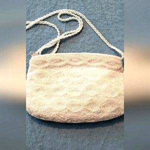 La Regale Beaded shimmering evening bag